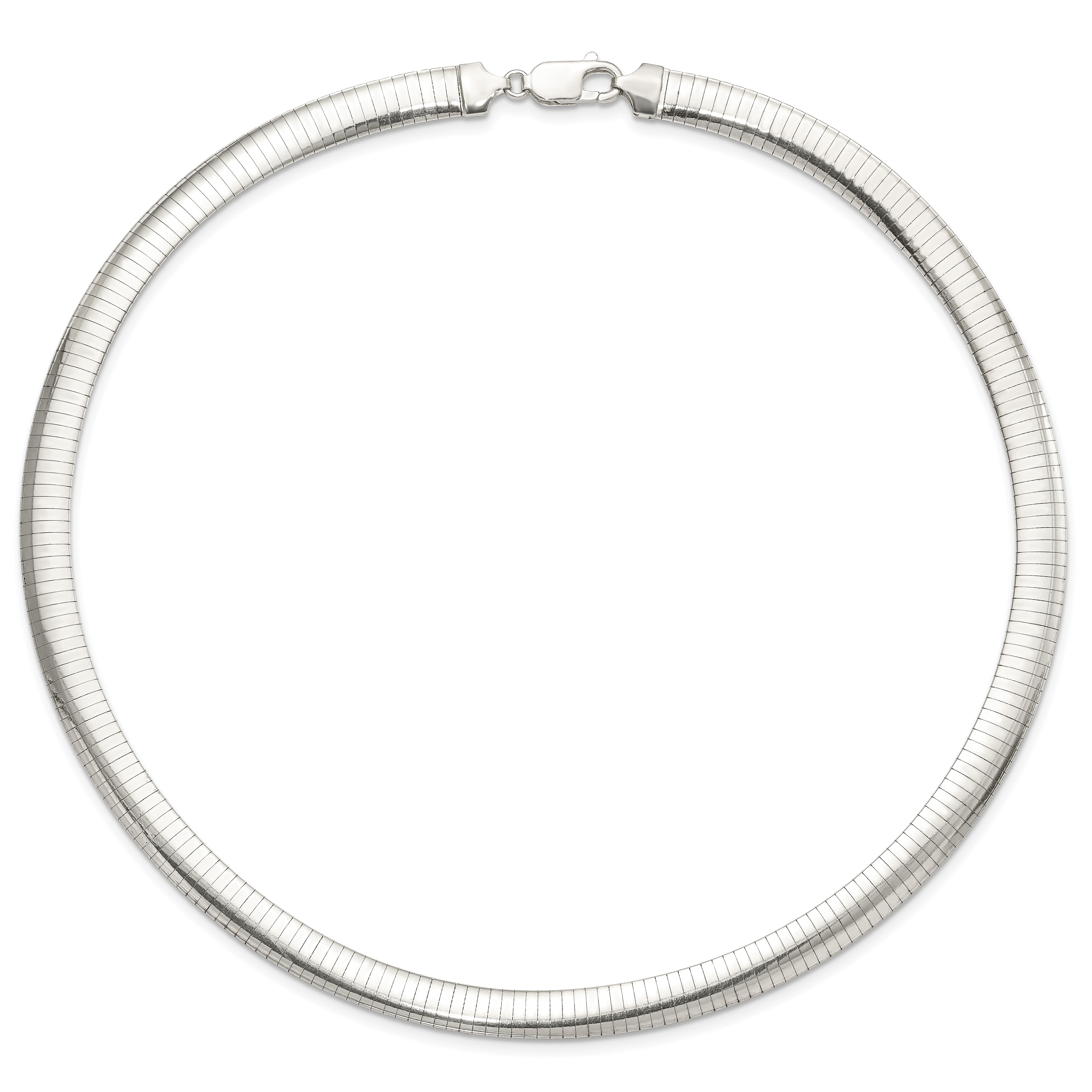 Sterling Silver 8mm Cubetto Necklace
