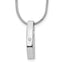White Ice Sterling Silver Rhodium-plated 18 Inch Diamond Necklace with 2 Inch Extender