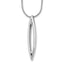 White Ice Sterling Silver Rhodium-plated 18 Inch Diamond Necklace with 2 Inch Extender
