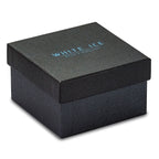 White Ice Sterling Silver Diamond Heart Necklace with Rhodium-Plated Finish