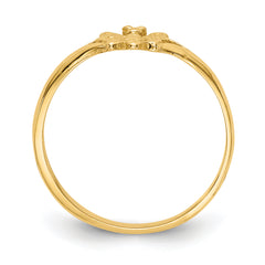 14K Butterfly Baby Ring - 2