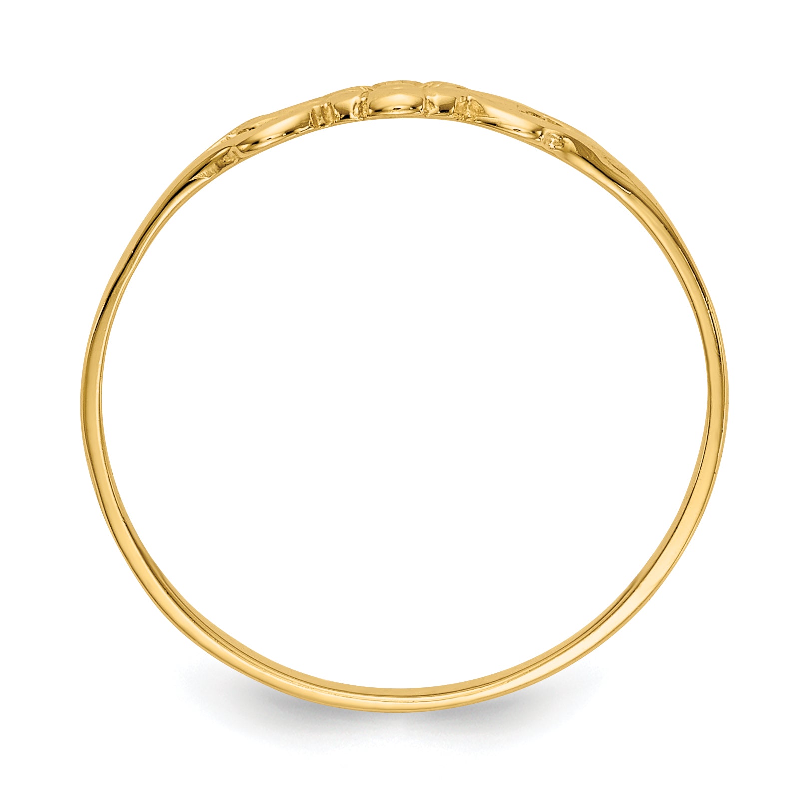 Flower Baby & Children's Ring in 14K Yellow Gold Secondary image