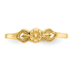 Flower Baby & Children's Ring in 14K Yellow Gold