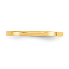 14K High Polished Band Childs Ring