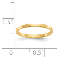 14K High Polished Band Childs Ring - 3