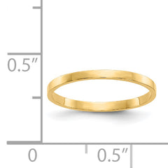 14K High Polished Band Childs Ring