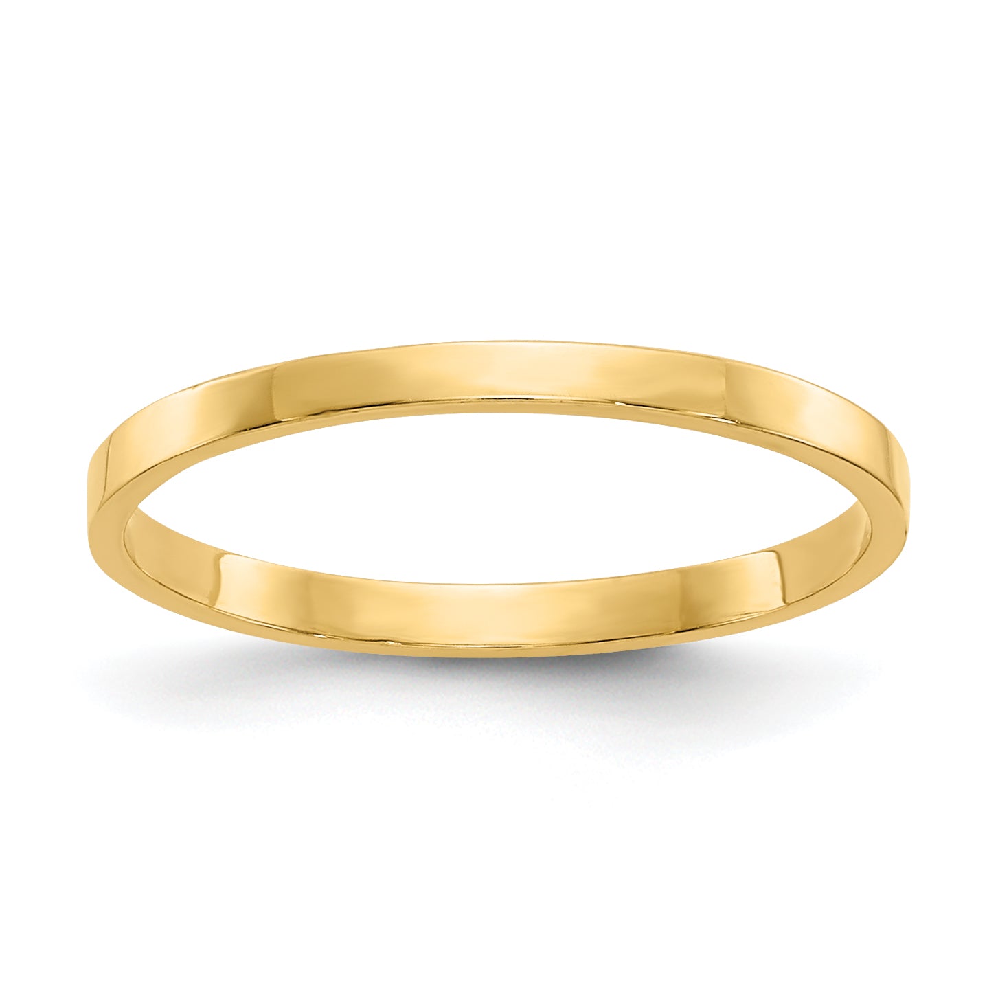 14K High Polished Band Childs Ring