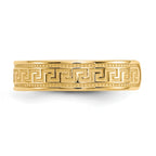 14k Greek Key Toe Ring