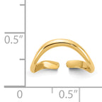 14k Polished Toe Ring