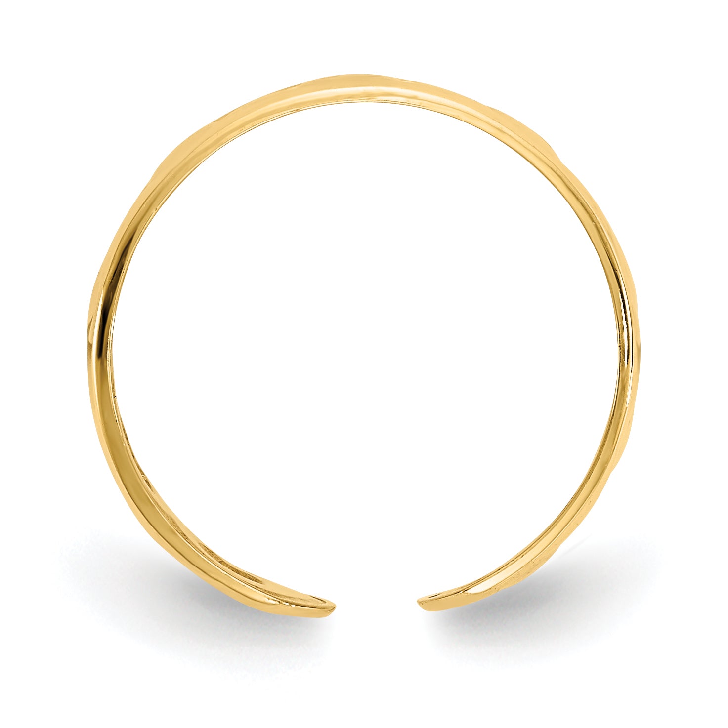 14k Heart Toe Ring Secondary image