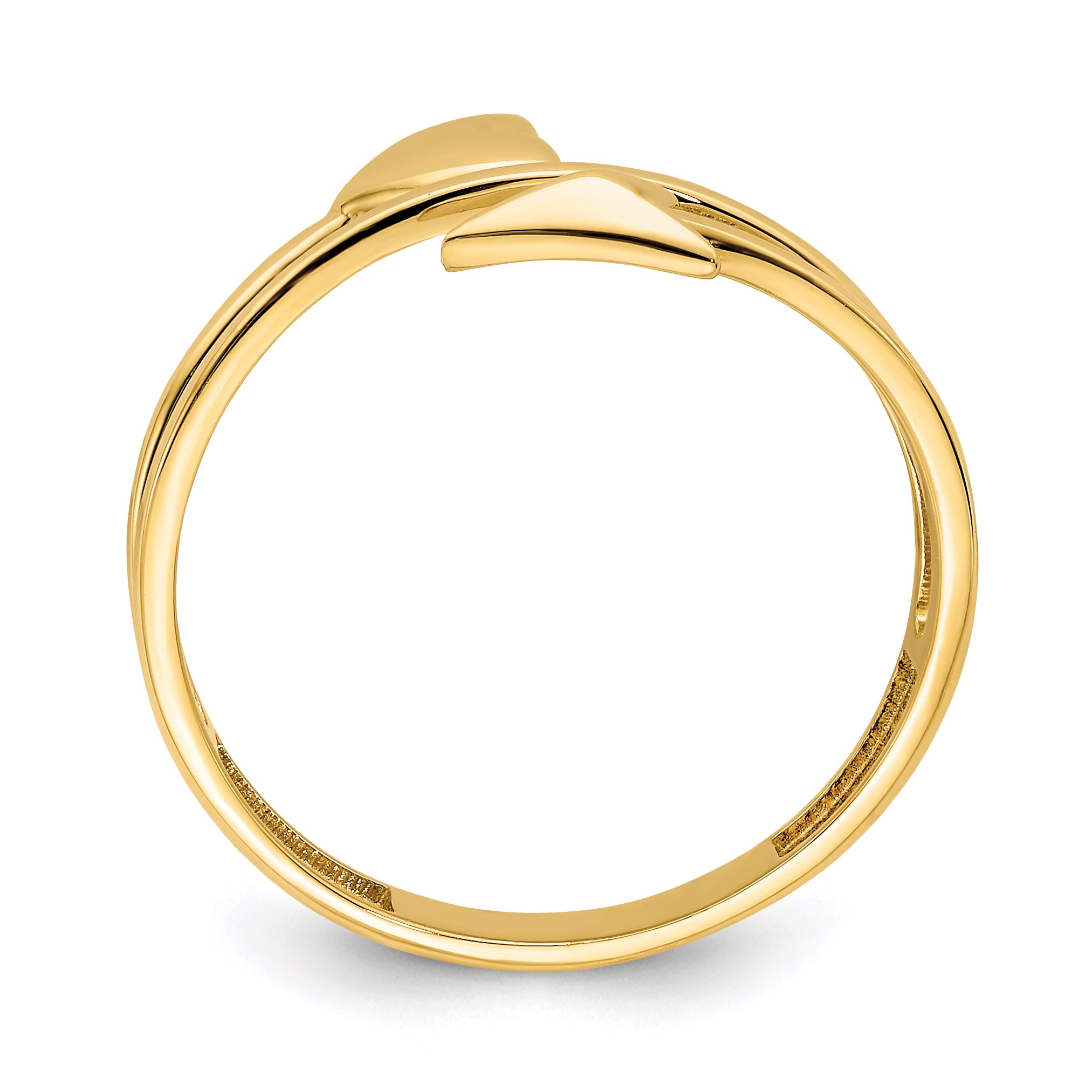 14K Heart and Arrow Ring Secondary image