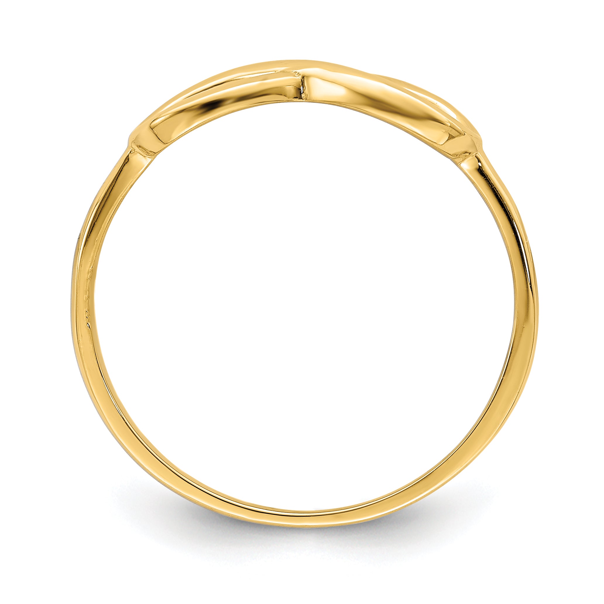 14K Infinity Ring Secondary image