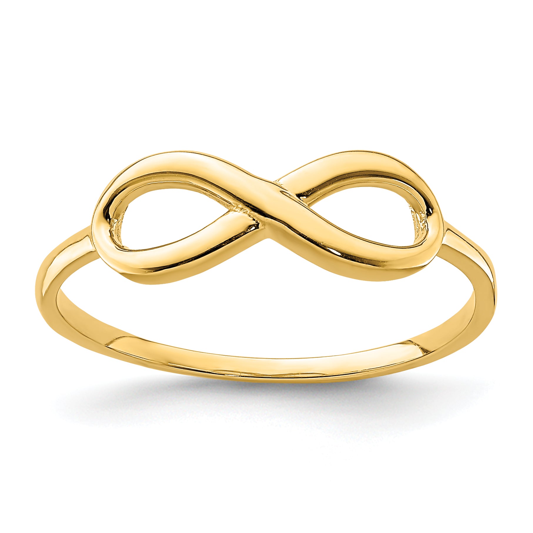 14K Infinity Ring Main image