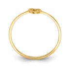 14K Polished Heart Ring