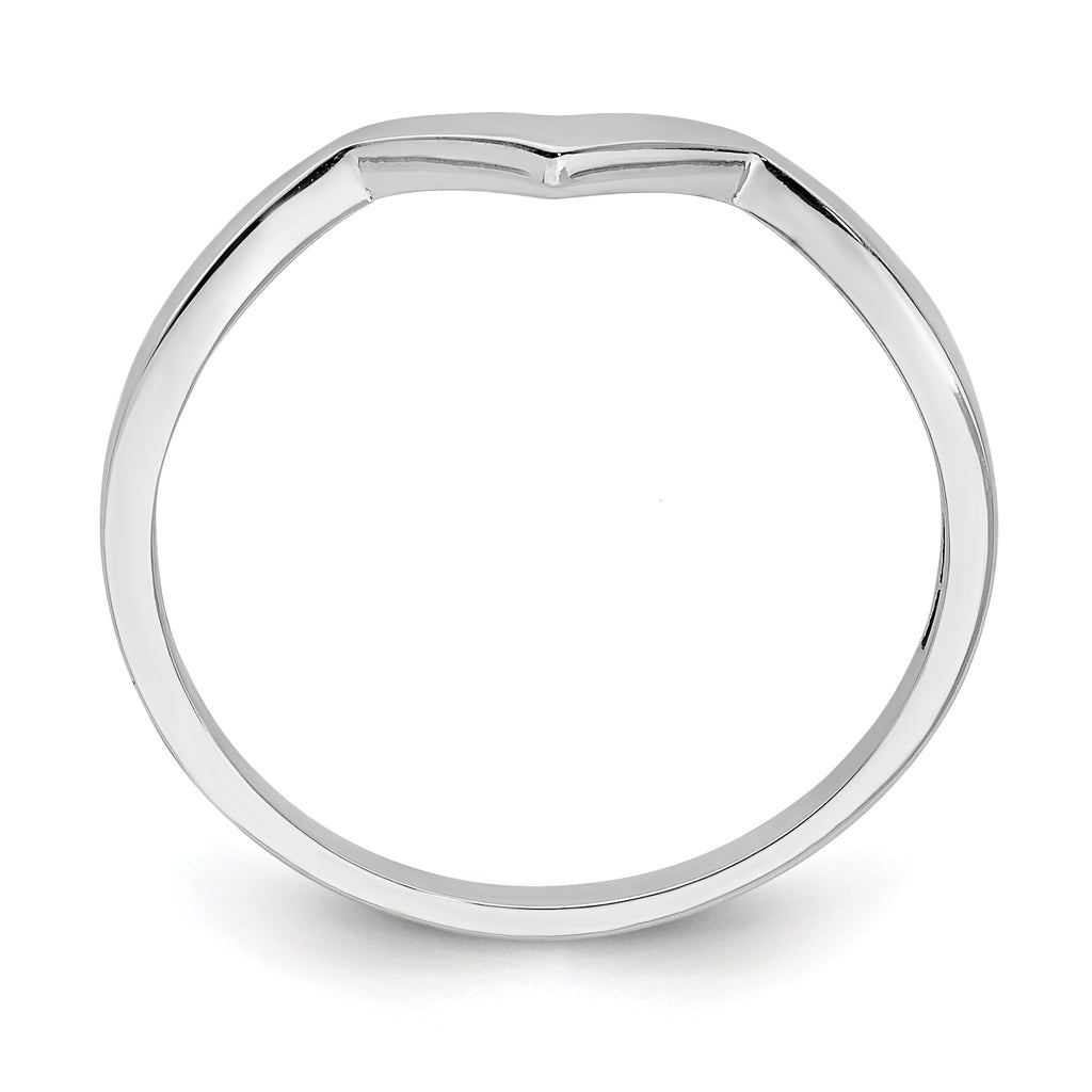 14K White Gold Ring