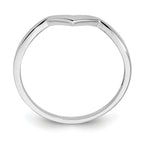 14K White Gold Ring