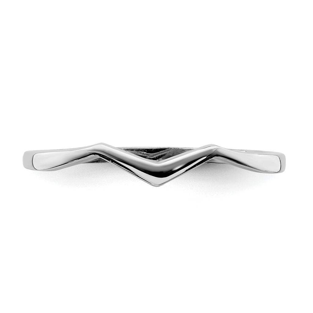 14K White Gold Ring