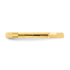 14k Bamboo Texture Band Childs Ring
