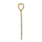 14K Passion Cross Pendant