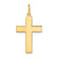 14k Polished Cross Pendant