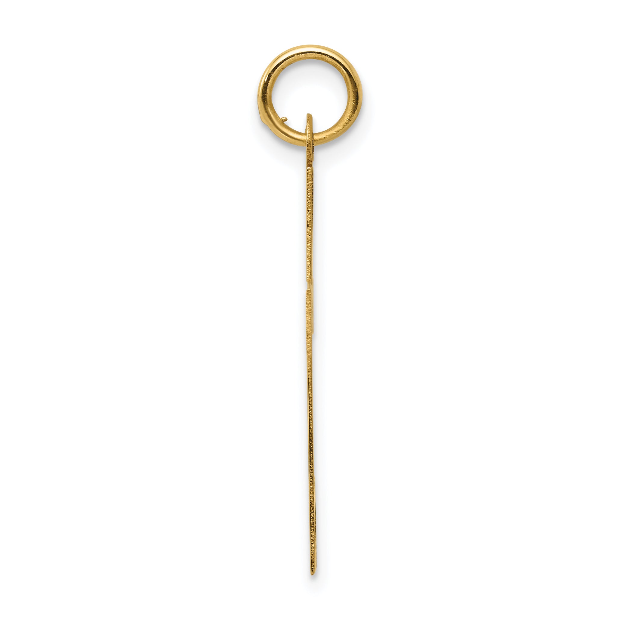 14K Polished Cross Pendant Secondary image