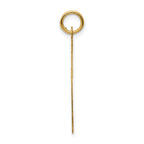 14K Polished Cross Pendant