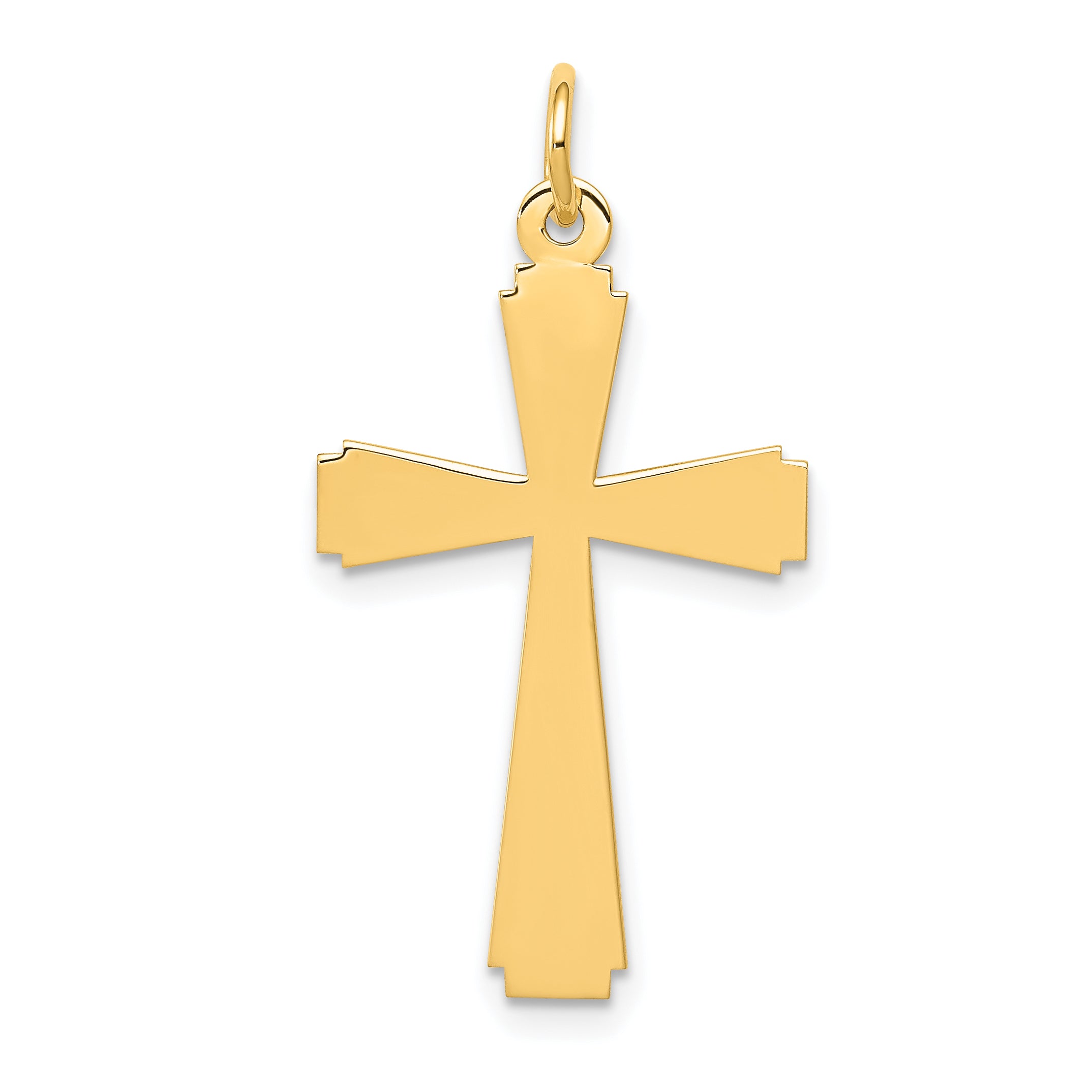 14k Cross Charm Main image