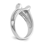 14K White Gold Peg Set Solitaire Engagement Ring Mounting