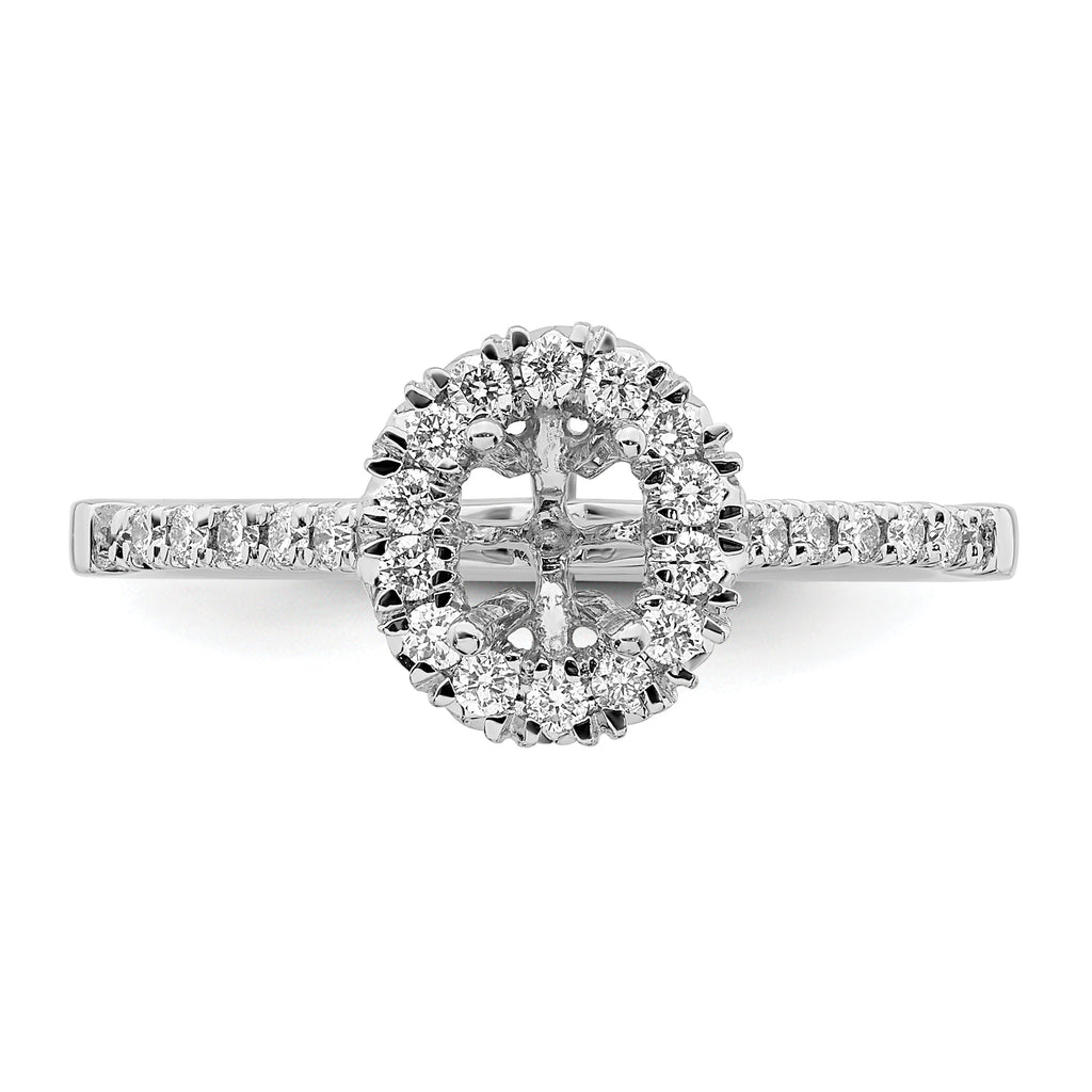 14kw Oval Halo Engagement Lab Grown Diamond VS/SI GH, Complete Ring
