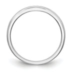 14k White Gold Diamond Wedding Band