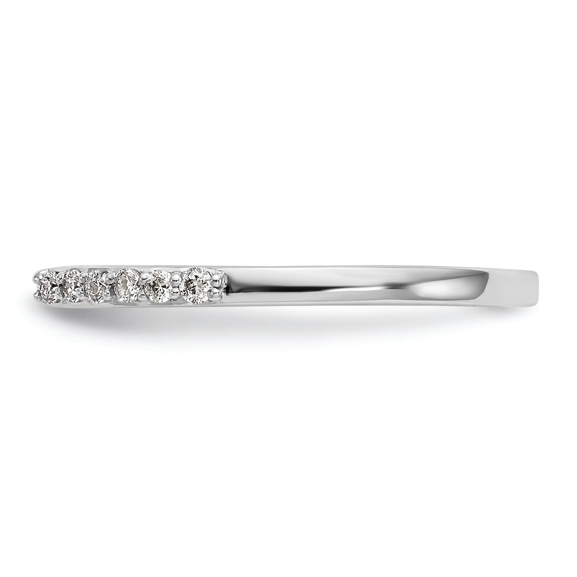 14k White Gold 1/4 carat Diamond Set of 2 Complete Wedding Bands
