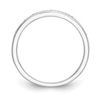 14K White Gold 1/6 carat Diamond Set of 2 Complete Wedding Bands