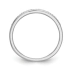 14K White Gold 1/6 carat Diamond Set of 2 Complete Wedding Bands