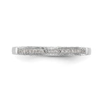 14K White Gold Complete Diamond Cluster Engagement Ring