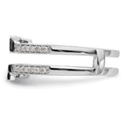 14K White Gold 3/8 carat Diamond Complete Ring Guard