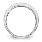 14K White Gold Micro Pave 1 carat Complete Diamond Band