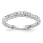 14K White Gold Set of 2 Diamond Bands
