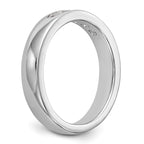 14K White Gold 5-Stone 1/3 carat Round Diamond Complete Channel Band