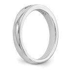 14K White Gold 5-Stone 1/5 carat Round Diamond Complete Channel Band
