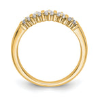14K Yellow Gold 5-Stone Diamond Band