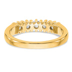 14K Yellow Gold 5-Stone Diamond Band