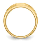 14K Vintage 1/4 carat Complete Diamond Band