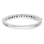 14k White Gold Yellow Diamond Band