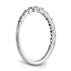 14k White Gold Yellow Diamond Band