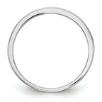 14K White Gold 1/4 carat Blue Diamond Complete Channel Band