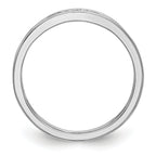 14k White Gold Yellow & White Diamond Band