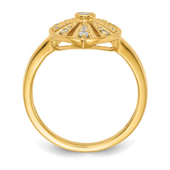 14k Diamond Vintage Ring