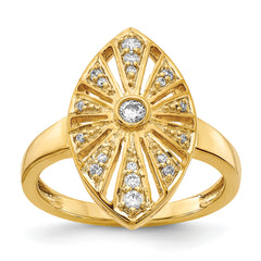 14k Diamond Vintage Ring