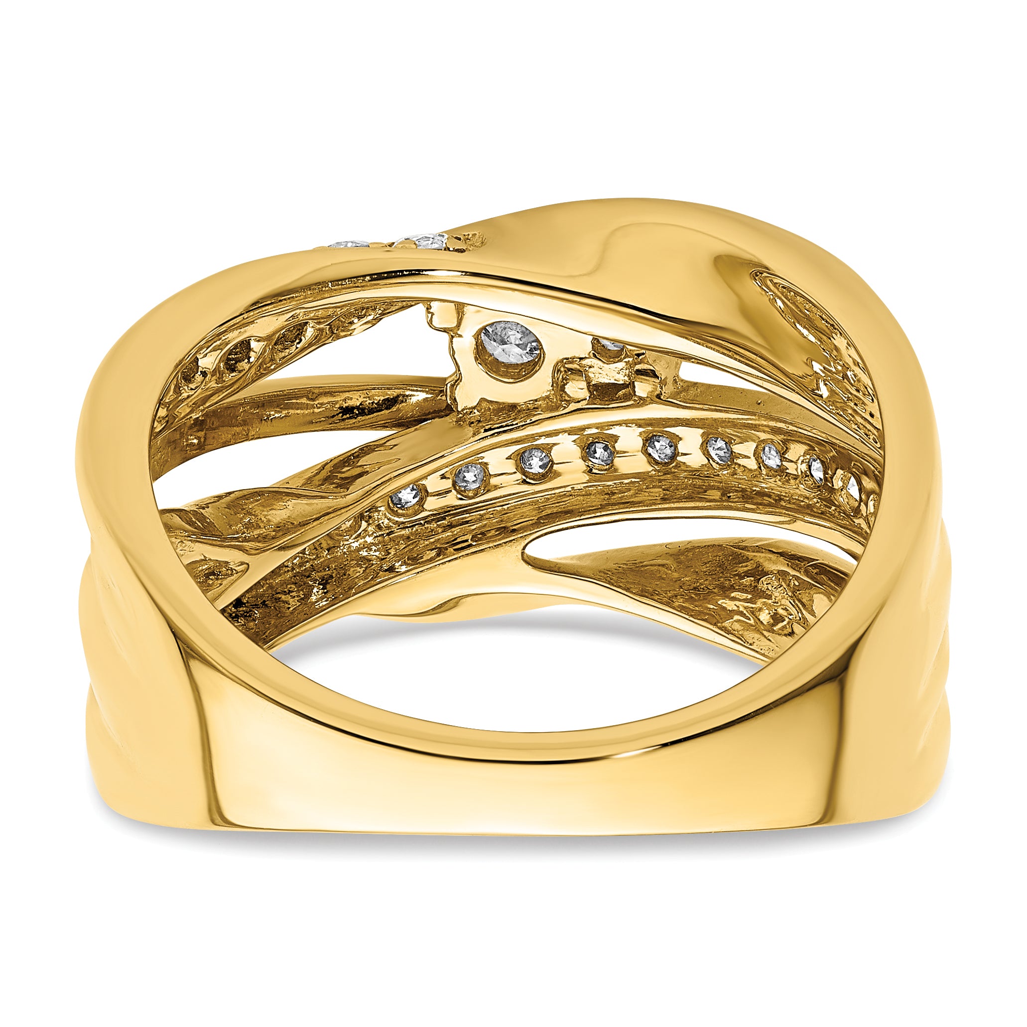 14k Fancy Diamond Ring