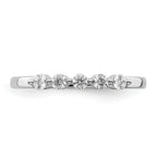 14k White Gold 5-stone Diamond Ring
